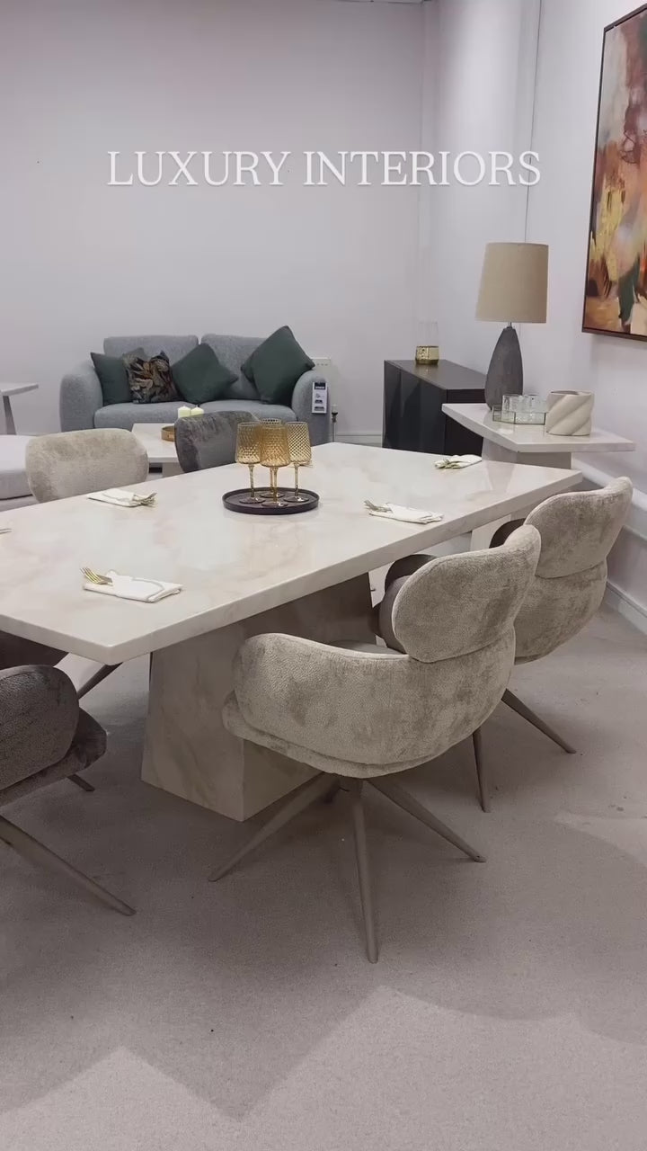 Lunar 1.6m Dining Set