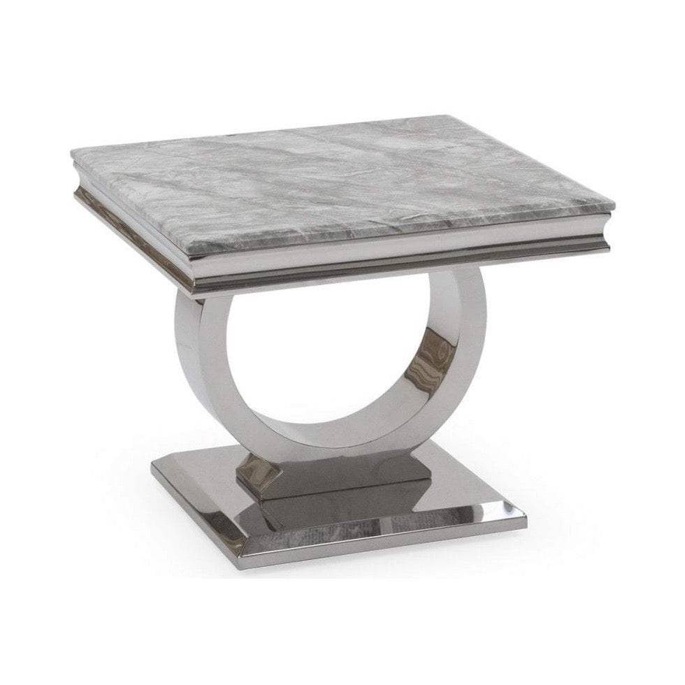 Arianna Marble Lamp Table