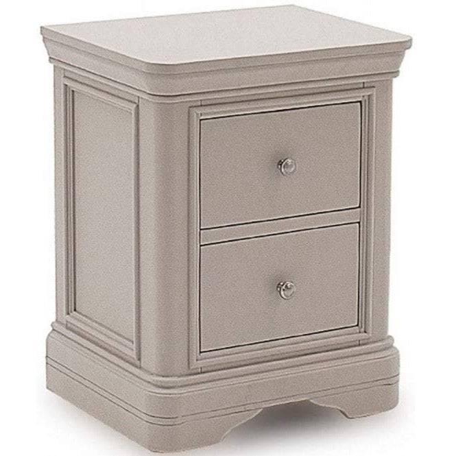 Maria Taupe Bedside Locker