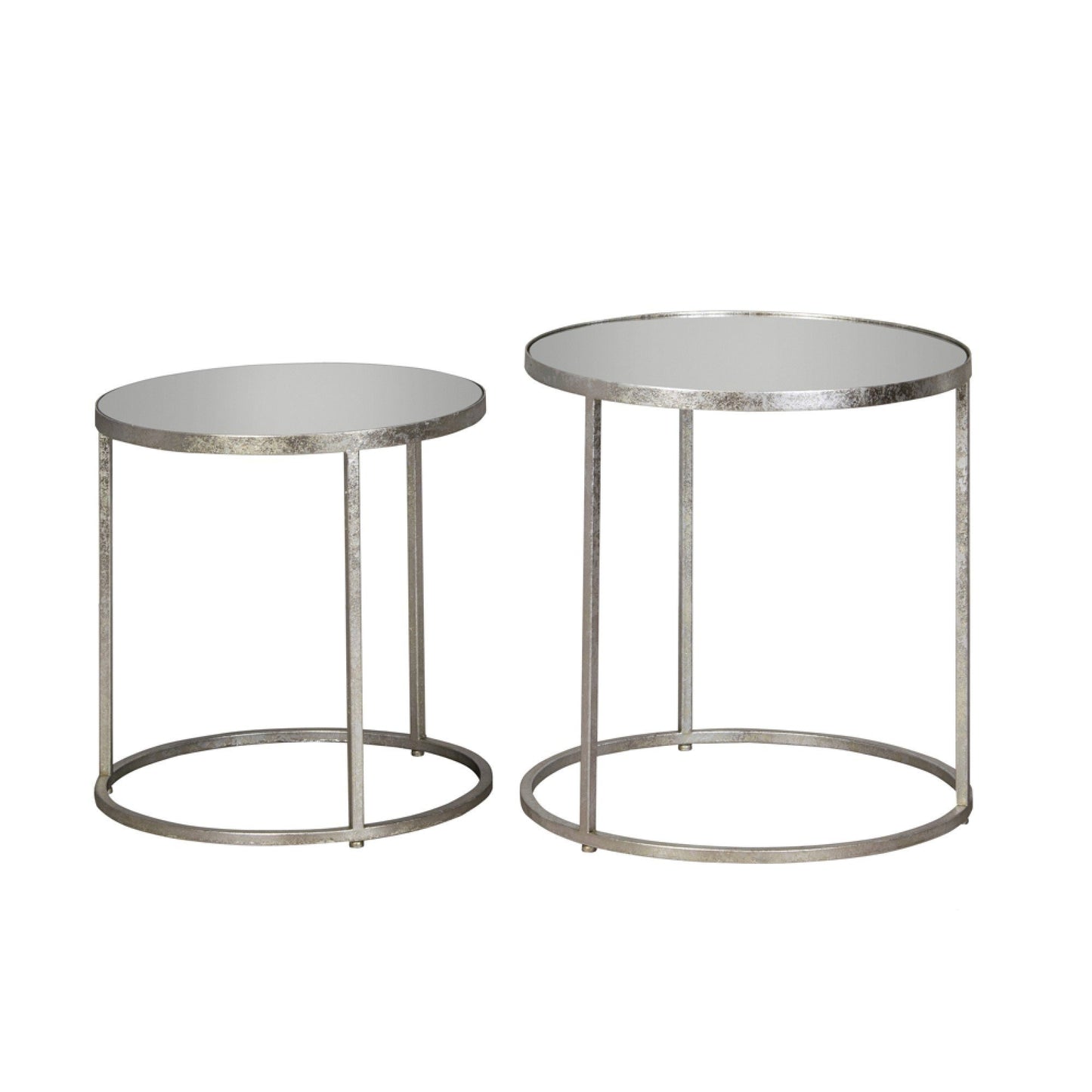 Avery Silver Lamp Table Set - Luxury Interiors