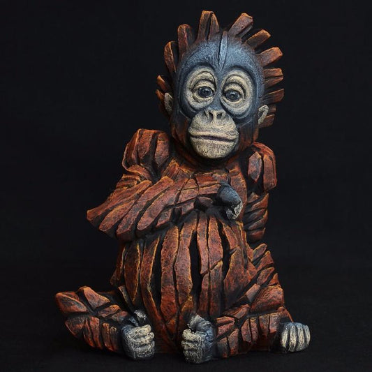 Edge Sculpture Baby Orangutan - Luxury Interiors
