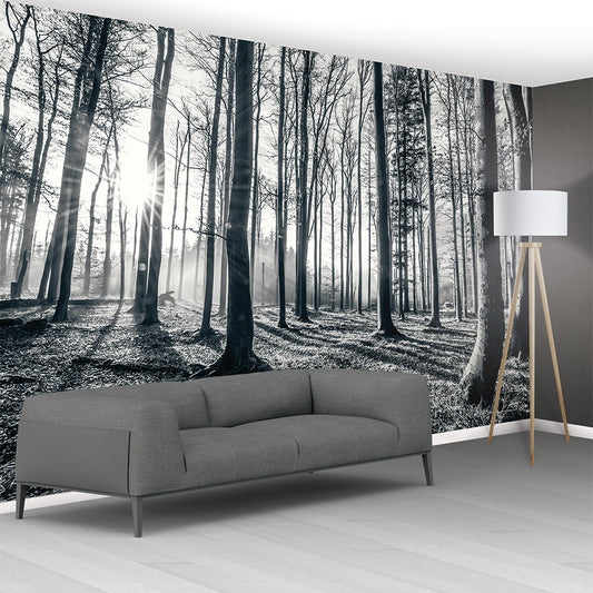 1Wall Non Woven Paste The Wall XXL Mural 3.66 X 2.53M Forest - Luxury Interiors